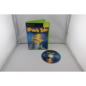 DreamWorks' Shark Tale (Microsoft Xbox,‎ 2004) Game and Case Tested and Working